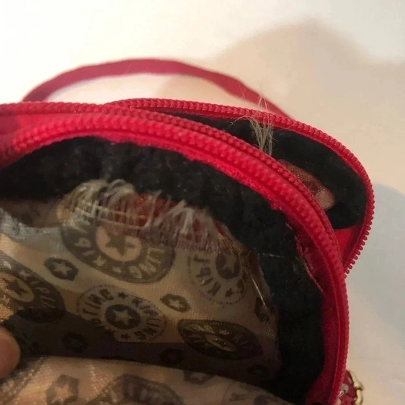 3/$20 Kipling Mini Crossbody Bag Pink - Picture 5 of 6